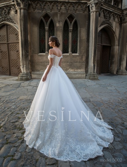 Коллекция «Flower on the stone»: Свадебное платье, модель 5002 фото №2