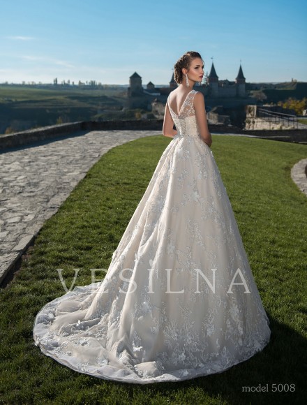 Коллекция «Flower on the stone»: Свадебное платье, модель 5008 фото №2