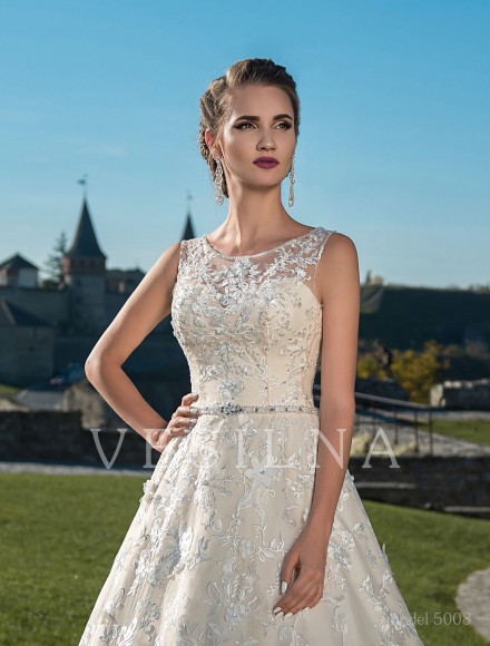 Коллекция «Flower on the stone»: Свадебное платье, модель 5008 фото №3