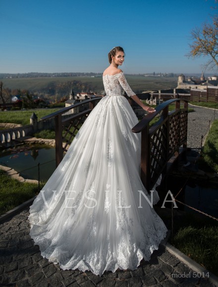 Коллекция «Flower on the stone»: Свадебное платье, модель 5014 фото №2