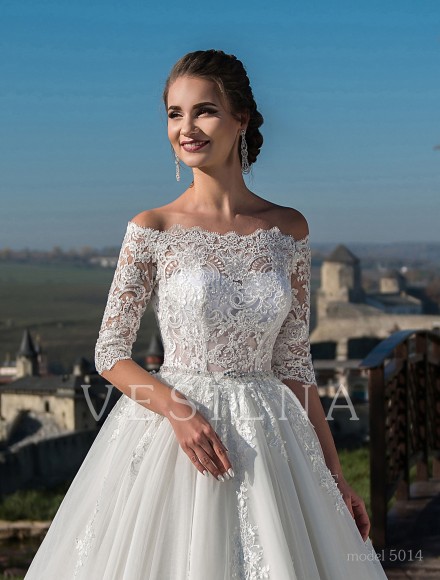 Коллекция «Flower on the stone»: Свадебное платье, модель 5014 фото №3