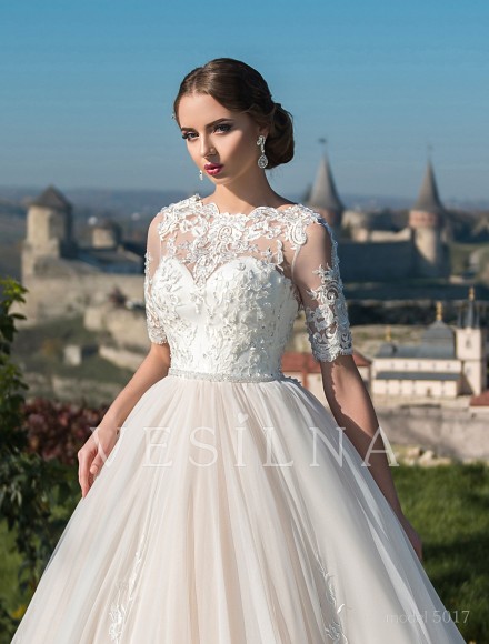 Коллекция «Flower on the stone»: Свадебное платье, модель 5017 фото №3