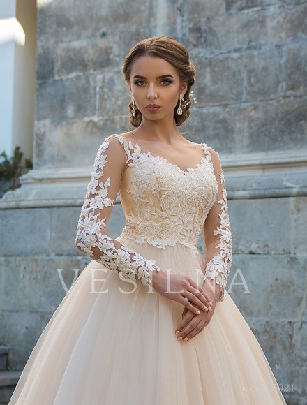 Коллекция «Flower on the stone»: Свадебное платье, модель 5021 фото №3