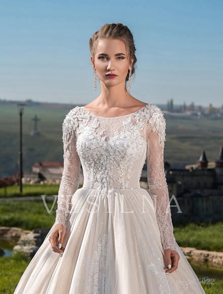 Коллекция «Flower on the stone»: Свадебное платье, модель 5022 фото №3