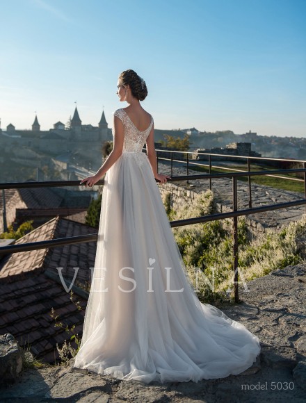 Коллекция «Flower on the stone»: Свадебное платье, модель 5030 фото №2