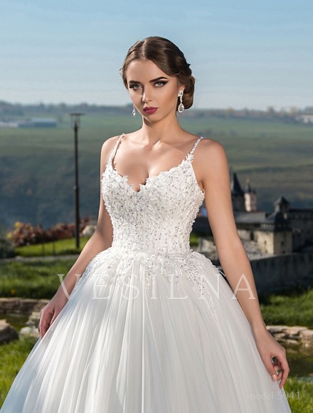 Коллекция «Flower on the stone»: Свадебное платье, модель 5041 фото №3