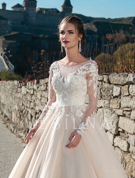 Коллекция «Flower on the stone»: Свадебное платье, модель 5044 фото №3