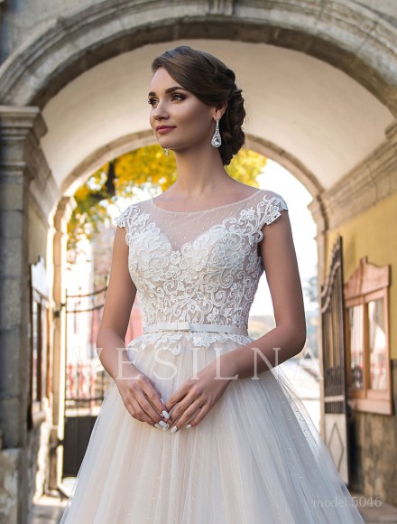 Коллекция «Flower on the stone»: Свадебное платье, модель 5046 фото №3