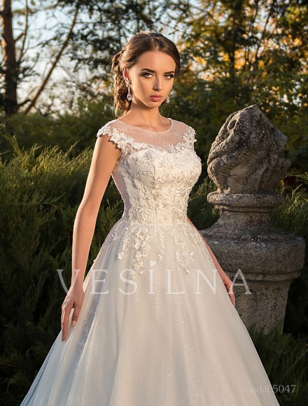 Коллекция «Flower on the stone»: Свадебное платье, модель 5047 фото №3