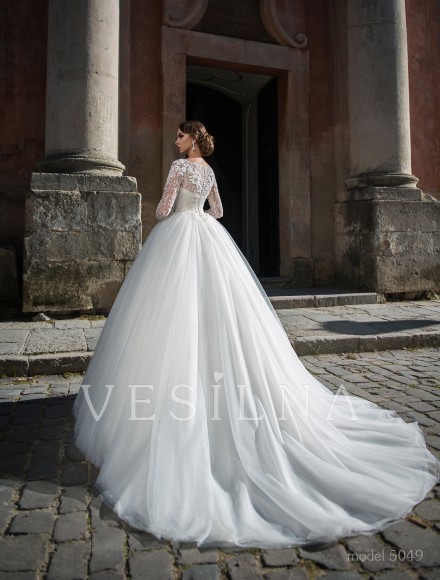 Коллекция «Flower on the stone»: Свадебное платье, модель 5049 фото №2