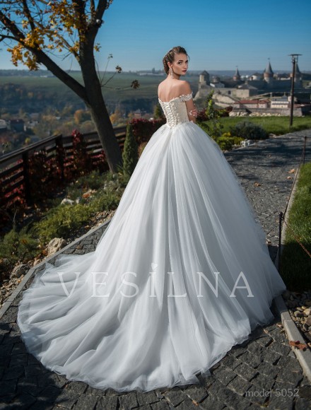 Коллекция «Flower on the stone»: Свадебное платье, модель 5052 фото №2