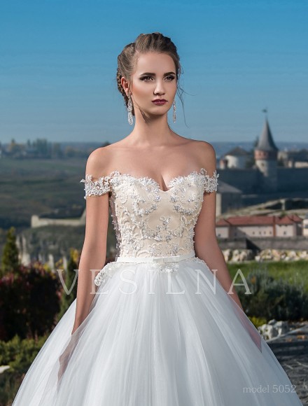 Коллекция «Flower on the stone»: Свадебное платье, модель 5052 фото №3