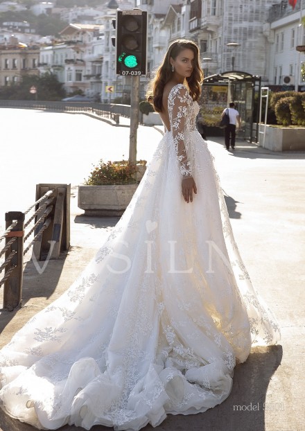 Коллекция «BLOOMING LOVE»: Свадебное платье, модель 5201 фото №3