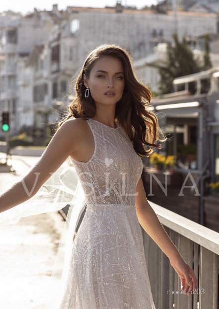 Коллекция «BLOOMING LOVE»: Свадебное платье, модель 5203 фото №2