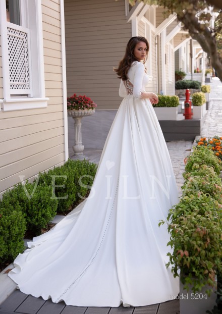 Коллекция «BLOOMING LOVE»: Свадебное платье, модель 5204 фото №2