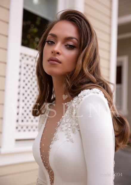 Коллекция «BLOOMING LOVE»: Свадебное платье, модель 5204 фото №4