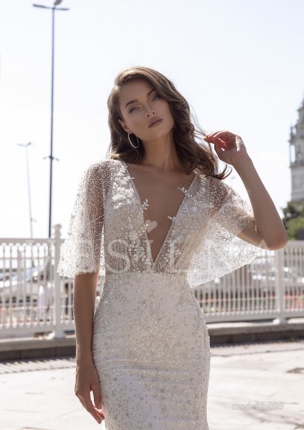 Коллекция «BLOOMING LOVE»: Свадебное платье, модель 5209 фото №2