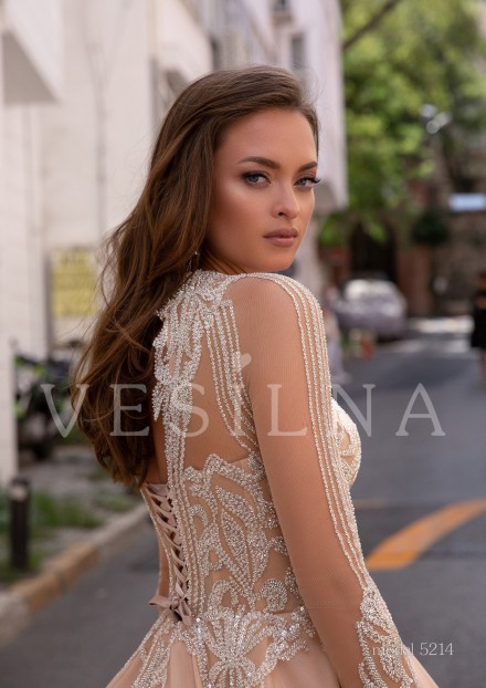 Коллекция «BLOOMING LOVE»: Свадебное платье, модель 5214 фото №4