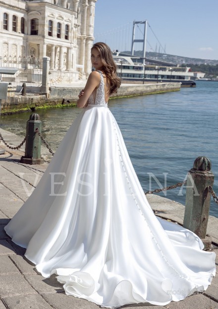 Коллекция «BLOOMING LOVE»: Свадебное платье, модель 5215 фото №3