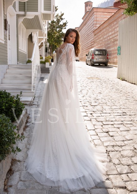 Коллекция «BLOOMING LOVE»: Свадебное платье, модель 5217 фото №3