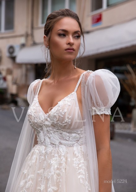 Коллекция «BLOOMING LOVE»: Свадебное платье, модель 5224 фото №2