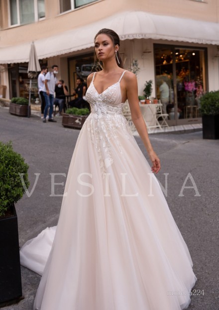 Коллекция «BLOOMING LOVE»: Свадебное платье, модель 5224 фото №4