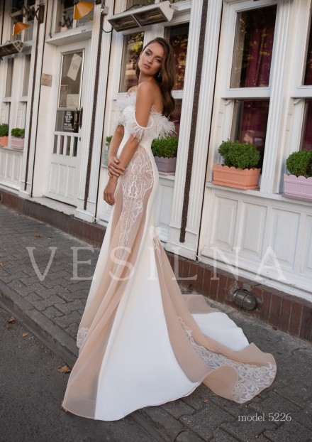 Коллекция «BLOOMING LOVE»: Свадебное платье, модель 5226 фото №4