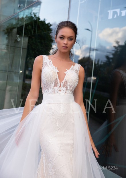 Коллекция «BLOOMING LOVE»: Свадебное платье, модель 5234 фото №2