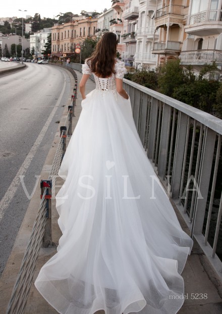 Коллекция «BLOOMING LOVE»: Свадебное платье, модель 5238 фото №3