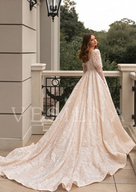 Collection «WHITE DESIRE»: Wedding dress, model 5302 фото №3