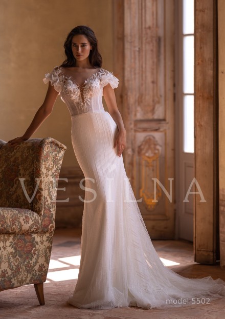 Коллекция «WONDER»: Свадебное платье, модель 5502 фото №2