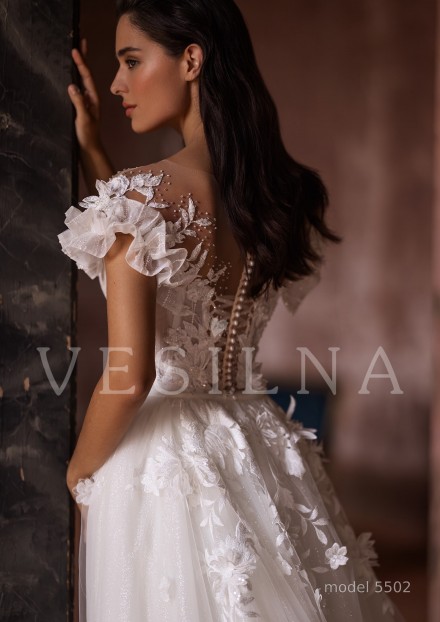 Коллекция «WONDER»: Свадебное платье, модель 5502 фото №4