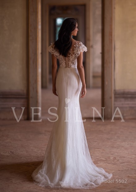 Коллекция «WONDER»: Свадебное платье, модель 5502 фото №5