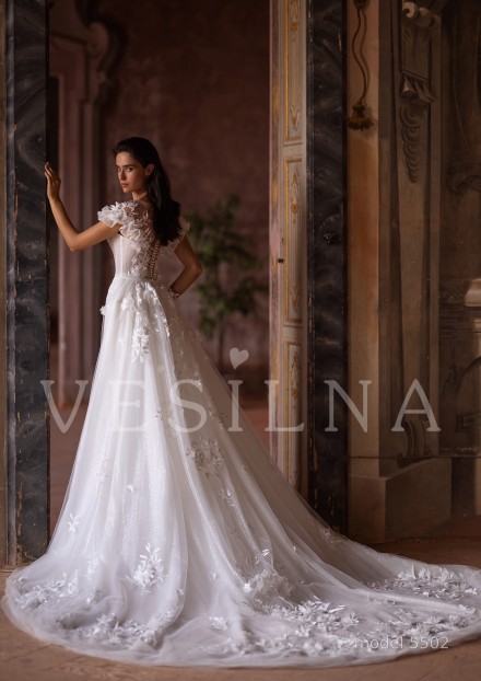 Коллекция «WONDER»: Свадебное платье, модель 5502 фото №6