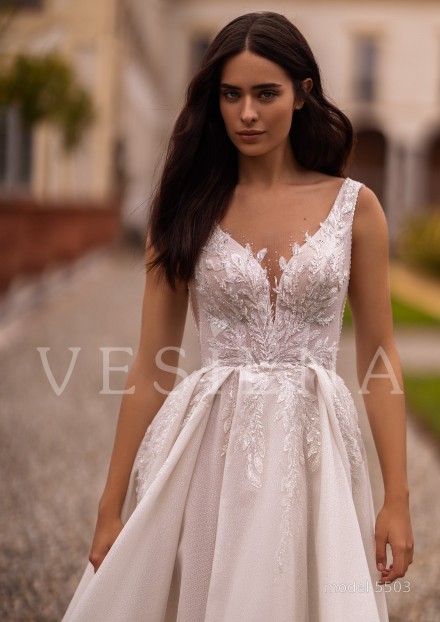 Коллекция «WONDER»: Свадебное платье, модель 5503 фото №2