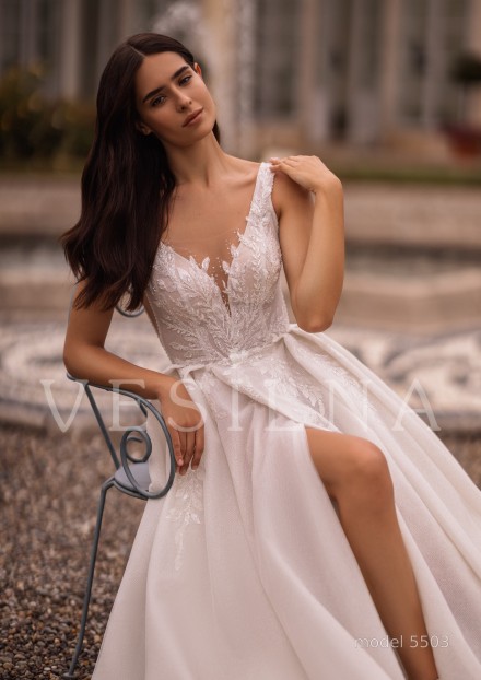 Коллекция «WONDER»: Свадебное платье, модель 5503 фото №3