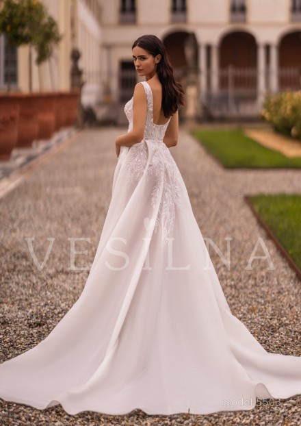 Коллекция «WONDER»: Свадебное платье, модель 5503 фото №4
