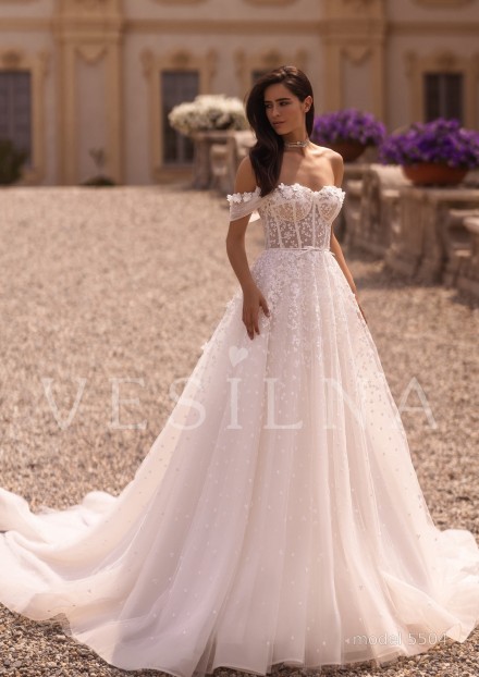 Коллекция «WONDER»: Свадебное платье, модель 5504 фото №2