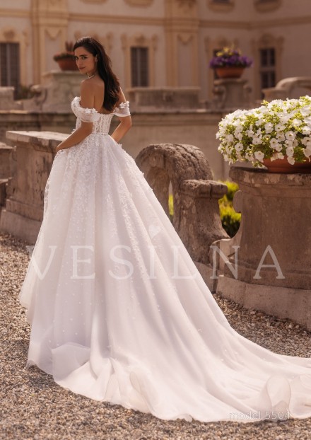 Коллекция «WONDER»: Свадебное платье, модель 5504 фото №4