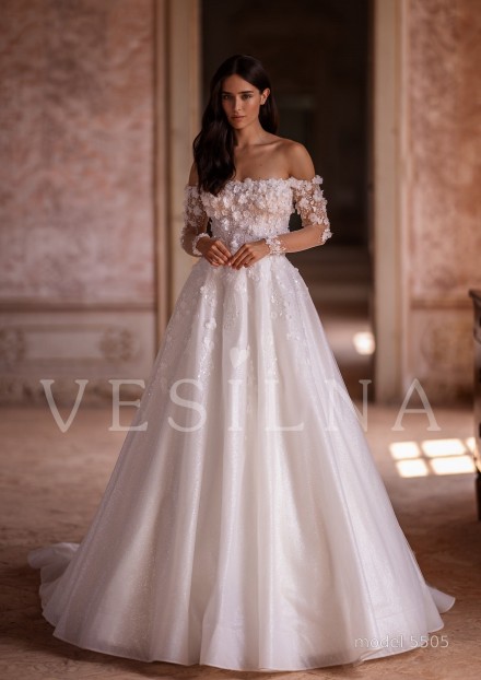 Свадебное платье, модель 5505