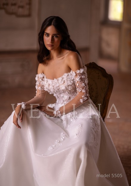 Коллекция «WONDER»: Свадебное платье, модель 5505 фото №2