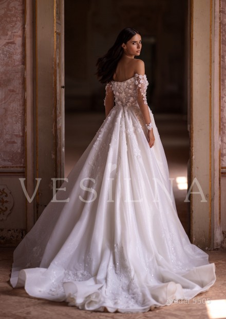 Коллекция «WONDER»: Свадебное платье, модель 5505 фото №4