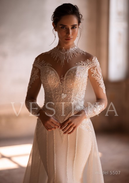 Коллекция «WONDER»: Свадебное платье, модель 5507 фото №3