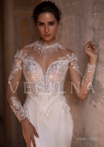 Коллекция «WONDER»: Свадебное платье, модель 5507 фото №4