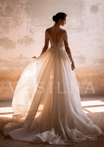 Коллекция «WONDER»: Свадебное платье, модель 5507 фото №5