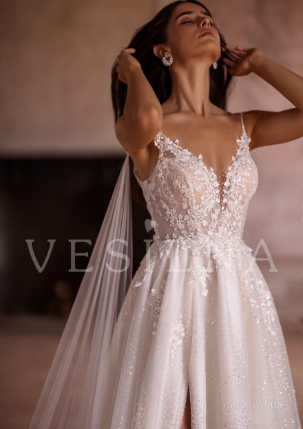Коллекция «WONDER»: Свадебное платье, модель 5509 фото №3