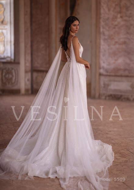 Коллекция «WONDER»: Свадебное платье, модель 5509 фото №4