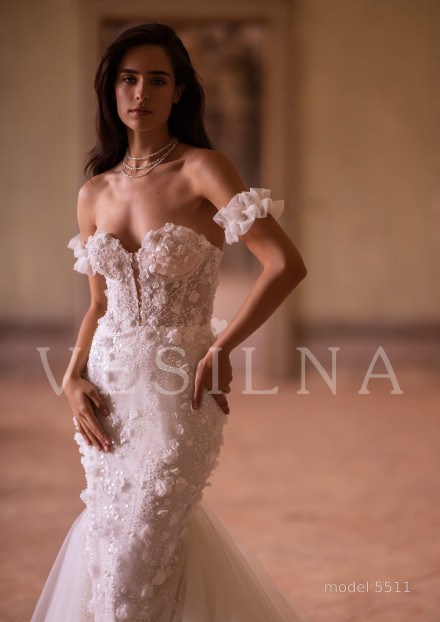 Коллекция «WONDER»: Свадебное платье, модель 5511 фото №5