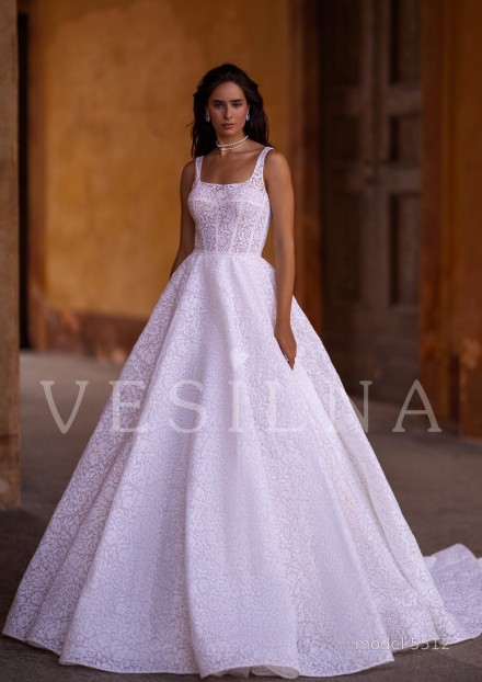 Свадебное платье, модель 5512