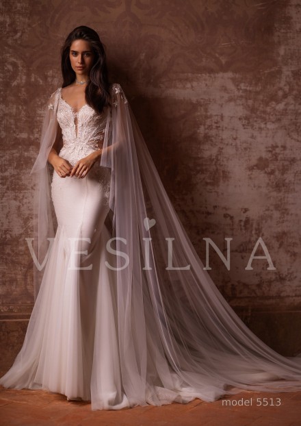 Свадебное платье, модель 5513